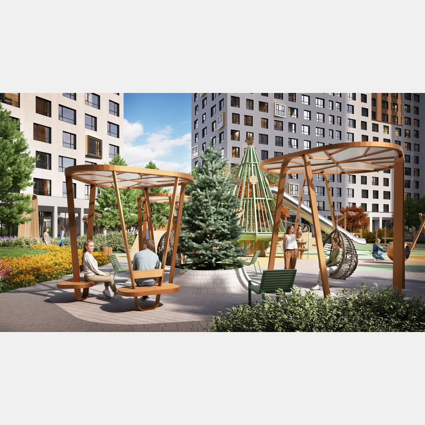 1-к. квартира, 33,4 м², 15/23 эт.