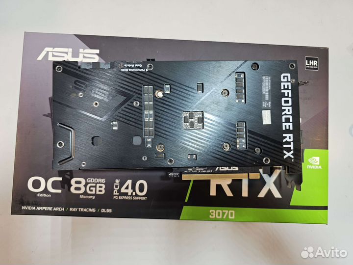 Видеокарта Asus rtx 3070 dual