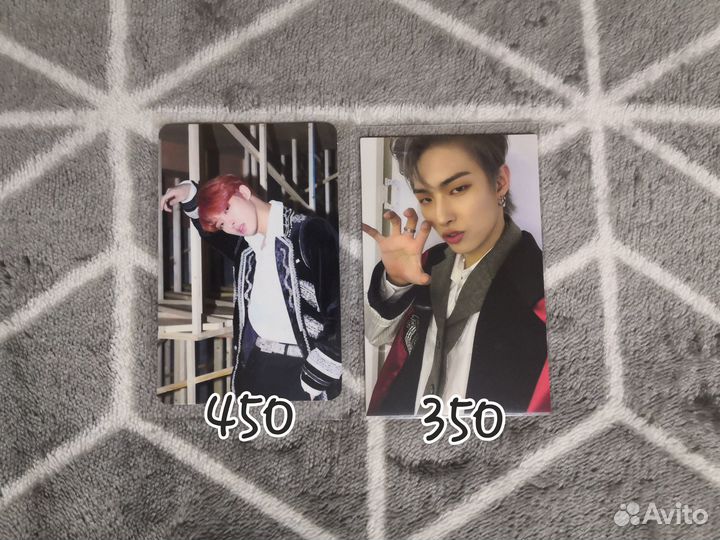 Ateez Минги карты полароиды