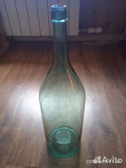 Бутыль стеклянная четверть