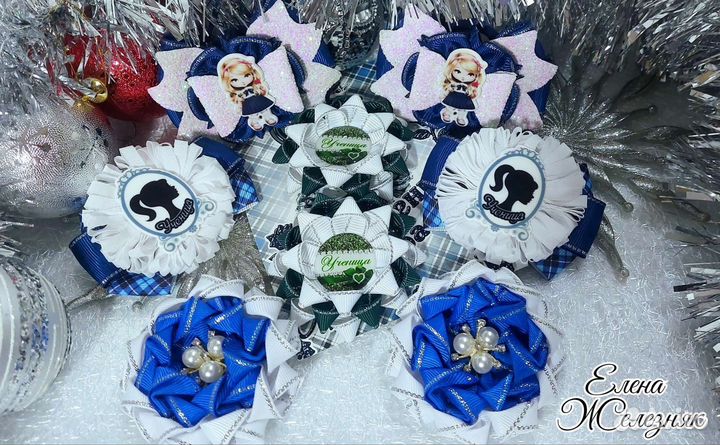 Бантики для волос