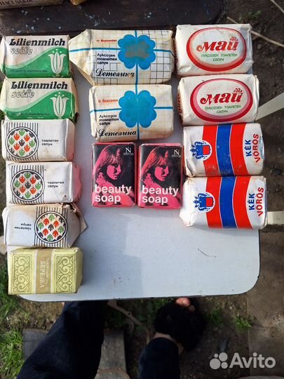 Мыло Импорт из советских времен