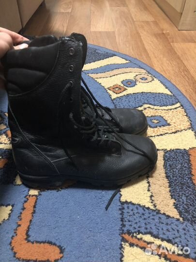 Берцы кожаные