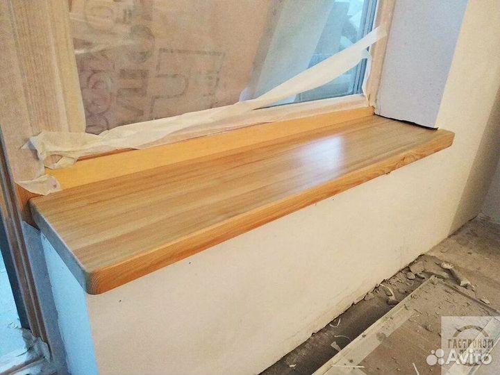 Изготовление подоконников из дерева