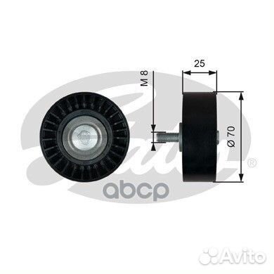 Ролик ремня приводного ford focus/S-MAX/mondeo