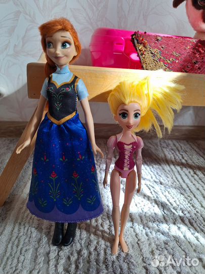 Кукла холодное сердце Анна и Рапунцель