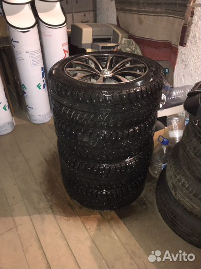 Колеса в сборе r17 зимние 5 114.3 н
