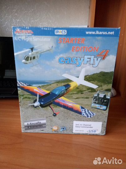 Компьютерный симулятор EasyFly4 SE + джойстик 8271