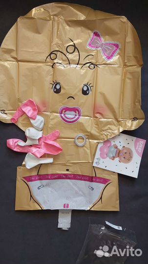 Воздушные шарики на выписку