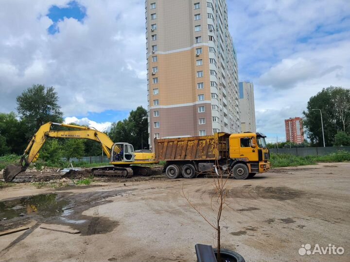 Вывоз грунта, земли