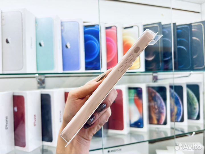 Чехол на iPhone 14 Pro Max, пудра