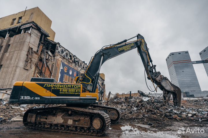 Машинист экскаватора (вахта, демонтаж)