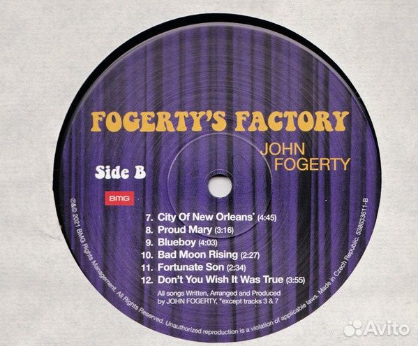 John Fogerty / Fogerty's Factory (LP)
