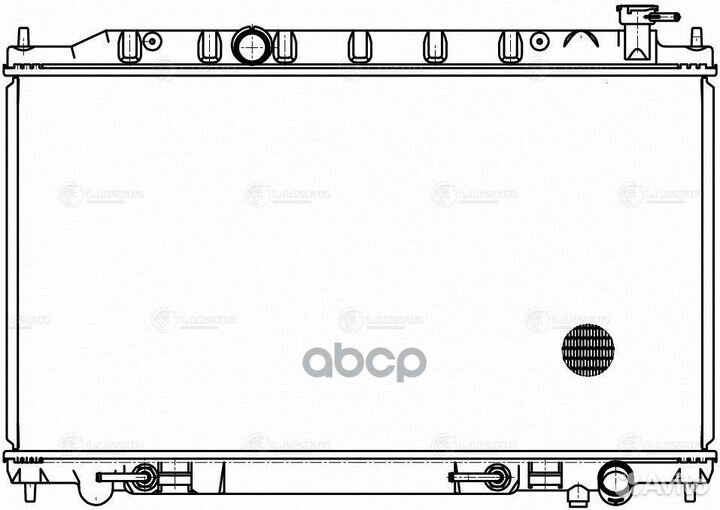 Радиатор охл. LRc 1403 luzar