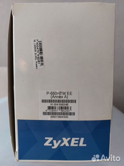 Wi-Fi роутер adsl zyxel P-660HTW EE