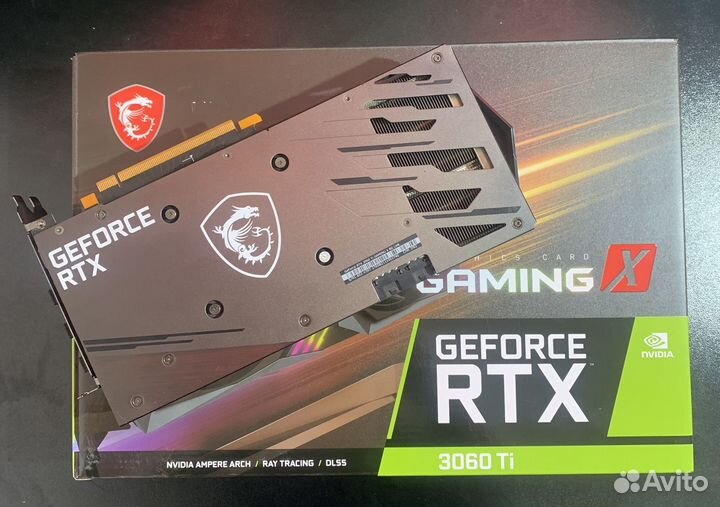 Игровая Видеокарта MSI gaming X RTX 3060 ti