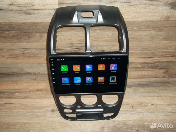 Магнитола Hyundai Accent Android GPS WiFi