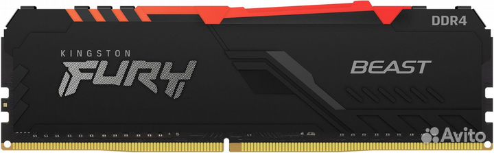 Оперативная память Kingston Fury Beast RGB DDR4 1x