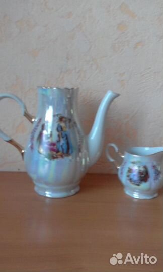 Сервиз кофейный фарфоровый