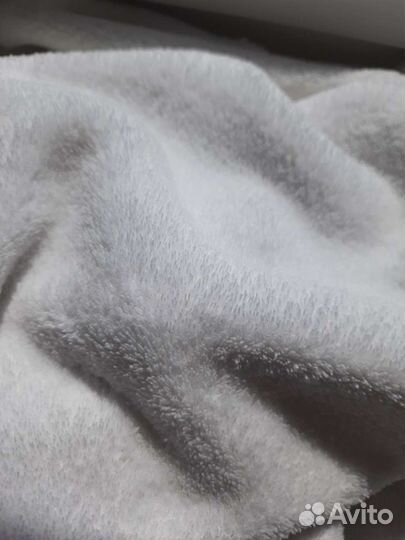 Легкий плед в кроватку, коляску 2 шт