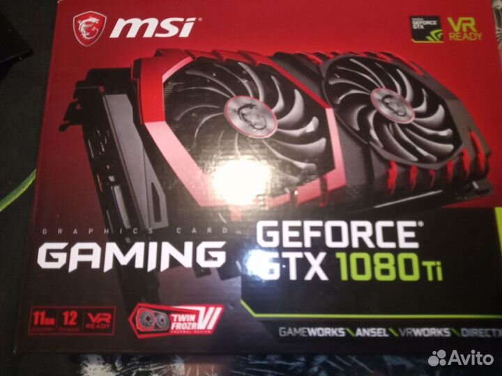 Видеокарта Msi GTX 1080 TI