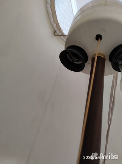 Торшер напольный с абажуром СССР