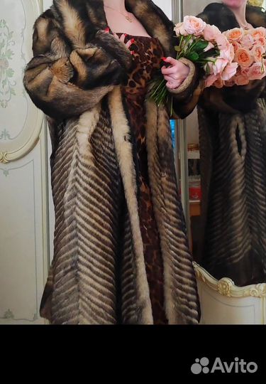 Шуба из волка винтаж