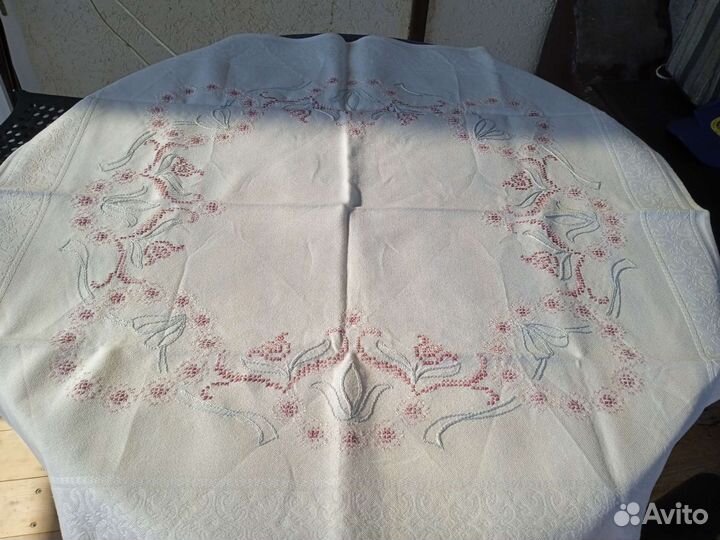 Чайные скатерти хлопок, (наперон) винтаж