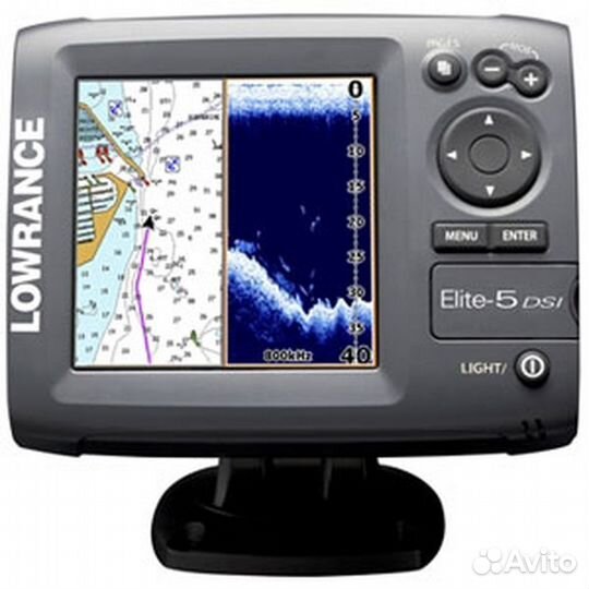 Эхолот Картплоттер lowrance Elite 5 DSI