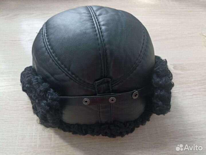 Шапка ушанка каракуль Унисекс