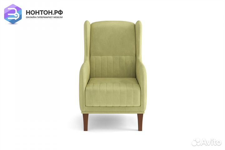 Кресло евромагнат светло-зеленое