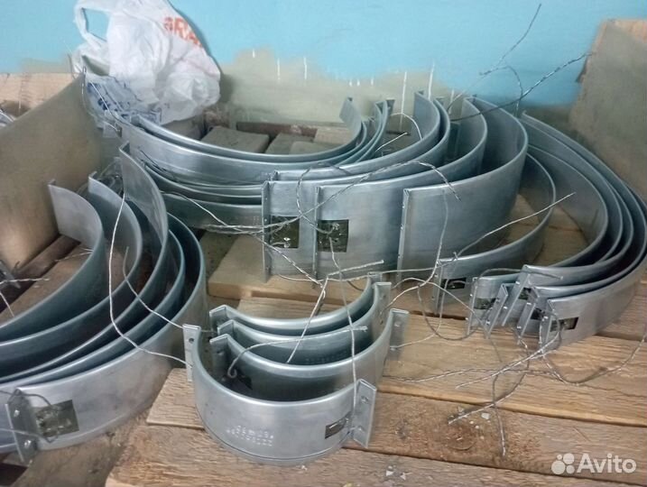 Тэны хомутовые маканитовые,трубчатые