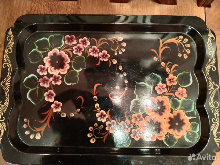 Подносы жостово СССР