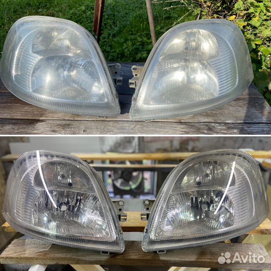 Полировка фар, авто. Покраска авто и элементов