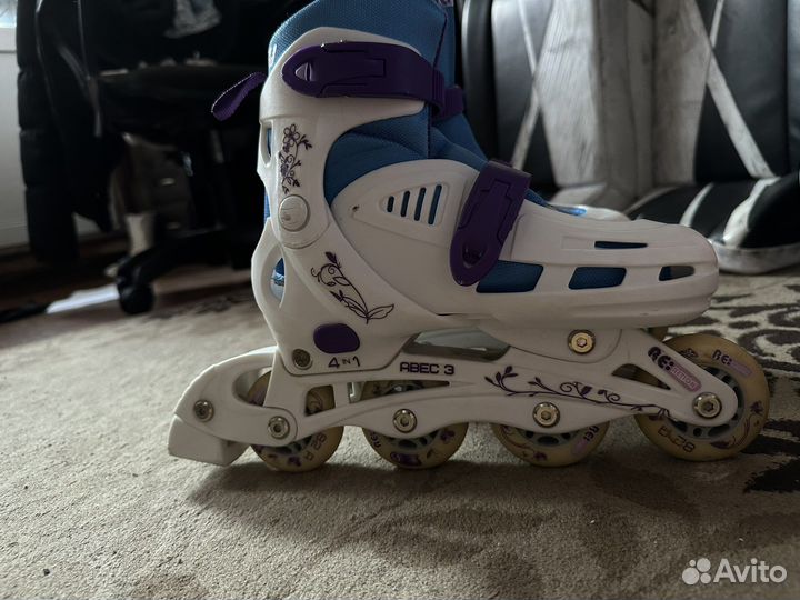 Ролики детские для девочки 32-35