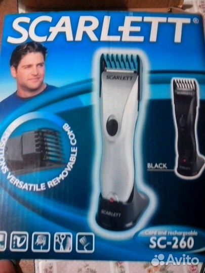 Машинка Scarlett sc 260 и Подставка для маникюра а