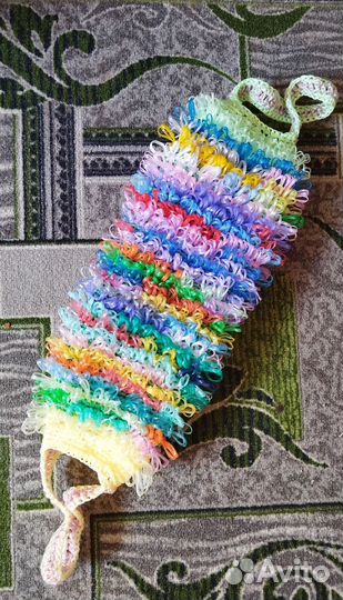 Мочалка ручной работы