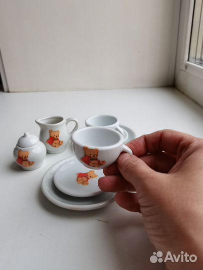 Набор детской игрушечной посуды