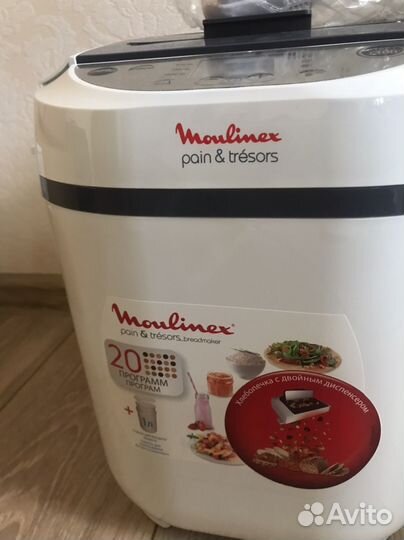 Хлебопечка moulinex новая