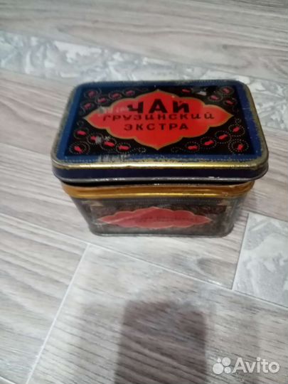 Коробочка от чая СССР