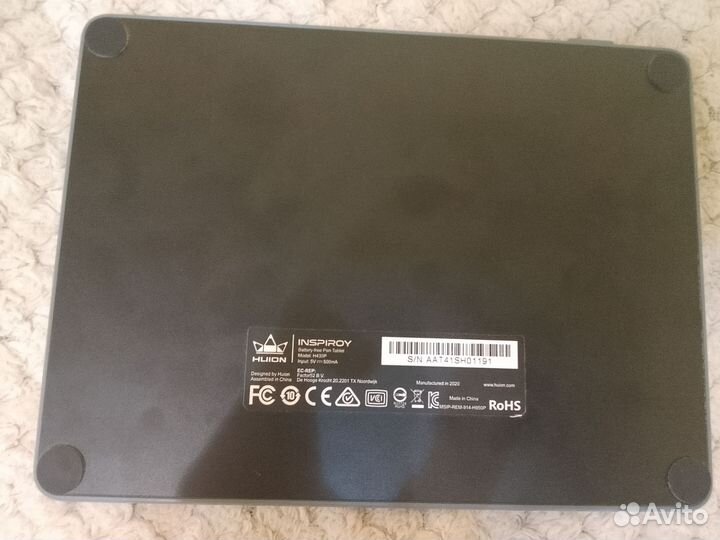 Графический планшет huion inspired h430p