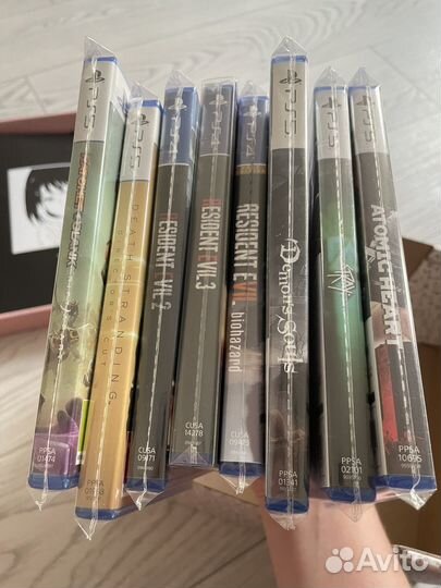 Игры PS4 и PS5 из личной коллекции