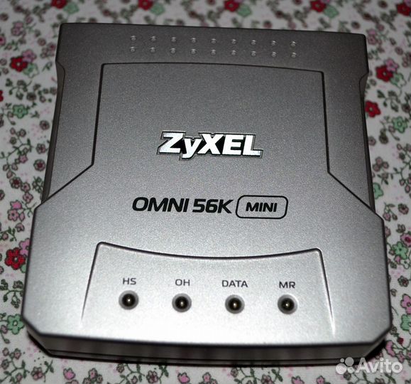Модем zyxel omni 56K mini