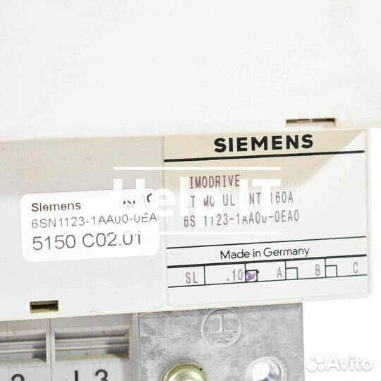 Модуль Siemens simodrive 611 6SN1123-1AA00-0EA0