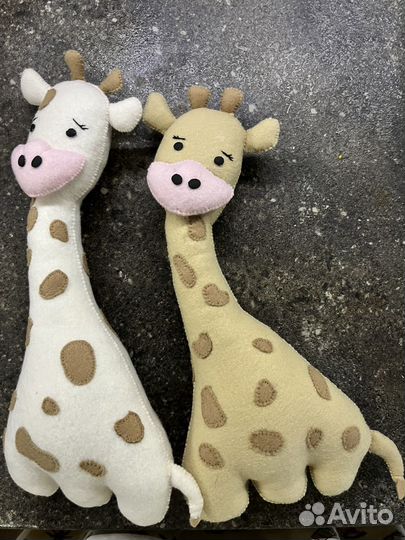 Игрушки из фетра