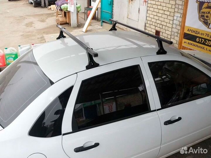 Багажник на крышу Renault Logan, Sandero, эконом