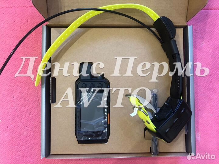 Garmin Alpha 200i TT15 желтый ремень