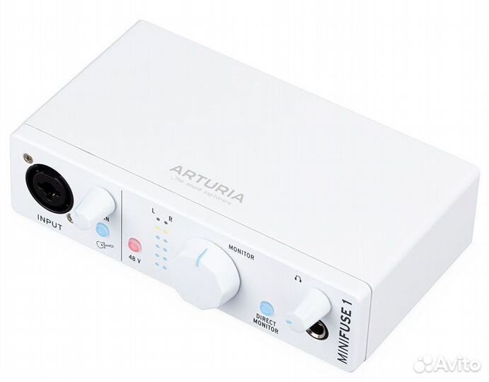Аудиоинтерфейс Arturia MiniFuse 1 White