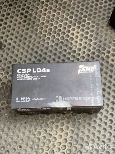 LED лампы h4 AMP csp lo4s