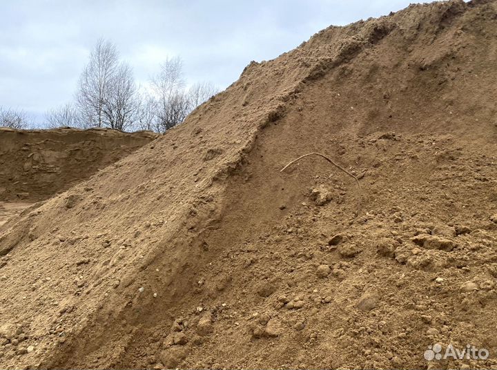 Песок, Щебень